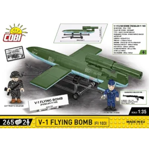 Cobi 3135 V-1 Flying Bomb (FI 103) — meilleure offre du moment sur Planet-Brick (vue détail 5)