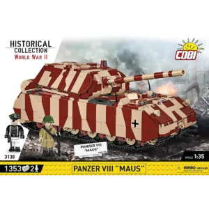 Cobi 3138 Panzer VIII Maus — où acheter au meilleur tarif sur Planet-Brick (vue détail 2)
