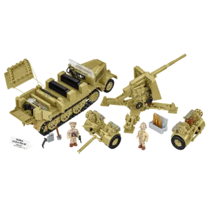 Cobi 3143 Sd.Kfz.8 Towing 8.8 cm Flak 36 — comparateur de prix sur Planet-Brick (vue détail 1)