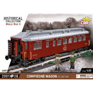 Cobi 6289 Compiègne Wagon (22 June 1940) — où acheter au meilleur tarif sur Planet-Brick (vue détail 2)