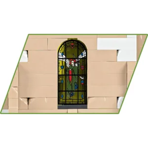 Cobi 2299 Sainte-Mère-Église Church — comparatif marchands sur Planet-Brick (vue détail 7)