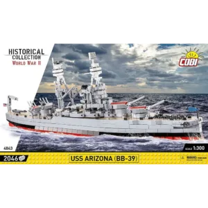 Cobi 4843 USS Arizona (BB-39) — comparez les prix sur Planet-Brick (vue détail 4)