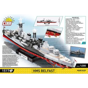 Cobi 4844 HMS Belfast — comparez les prix sur Planet-Brick (vue détail 4)