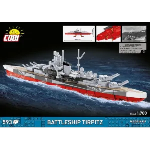 Cobi 4853 Battleship Tirpitz — bons plans et promos sur Planet-Brick (vue détail 3)
