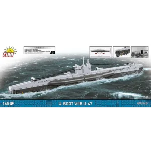 Cobi 4858 U-Boot VIIB U-47 — bons plans et promos sur Planet-Brick (vue détail 3)