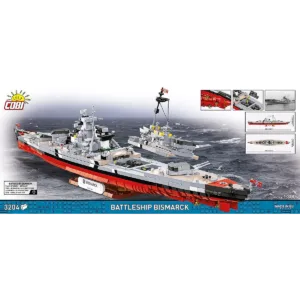 Cobi 4860 Battleship Bismarck — bons plans et promos sur Planet-Brick (vue détail 3)