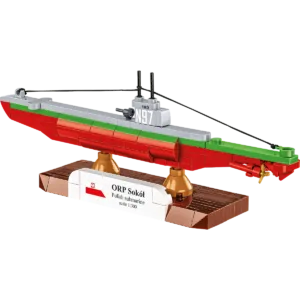 Cobi 4863 ORP Sokół Polish Submarine — bons plans et promos sur Planet-Brick (vue détail 3)