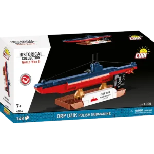 Cobi 4864 ORP Dzik Polish Submarine — meilleure offre du moment sur Planet-Brick (vue détail 5)