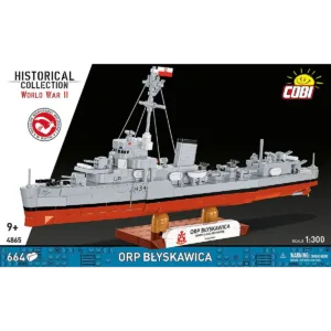 Cobi 4865 ORP Błyskawica — comparateur de prix sur Planet-Brick (vue détail 1)