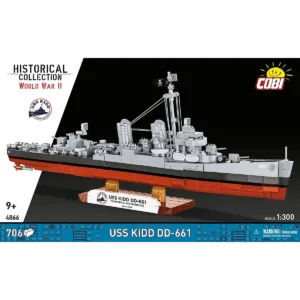 Cobi 4866 USS Kidd DD-661 — bons plans et promos sur Planet-Brick (vue détail 3)
