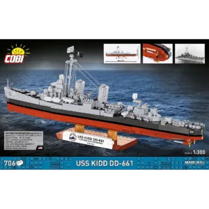 Cobi 4866 USS Kidd DD-661 — comparez les prix sur Planet-Brick (vue détail 4)