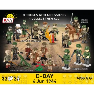 Cobi 2058 D-Day 6 Jun 1944 — où acheter au meilleur tarif sur Planet-Brick (vue détail 2)