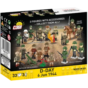 Cobi 2058 D-Day 6 Jun 1944 — comparatif marchands sur Planet-Brick (vue détail 7)