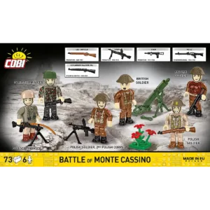 Cobi 2063 Battle of Monte Cassino — où acheter au meilleur tarif sur Planet-Brick (vue détail 2)