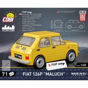 Cobi 24530 Fiat 126p "Maluch" — où acheter au meilleur tarif sur Planet-Brick (vue détail 2)