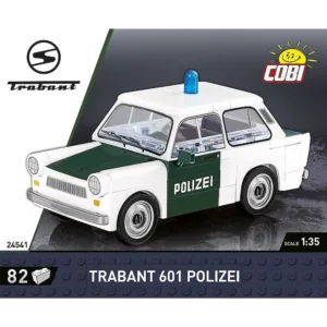 Cobi 24541 Trabant 601 Polizei — comparateur de prix sur Planet-Brick (vue détail 1)