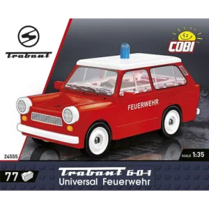 Cobi 24555 Trabant 601 Universal Feuerwehr — comparateur de prix sur Planet-Brick (vue détail 1)