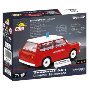 Cobi 24555 Trabant 601 Universal Feuerwehr — comparez les prix sur Planet-Brick (vue détail 4)
