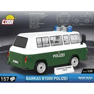 Cobi 24596 Barkas B1000 Polizei — où acheter au meilleur tarif sur Planet-Brick (vue détail 2)