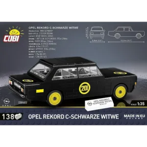 Cobi 24597 Opel Rekord C-Schwarze Witwe — où acheter au meilleur tarif sur Planet-Brick (vue détail 2)