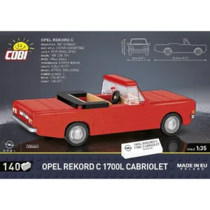 Cobi 24599 Opel Rekord C 1700 L Cabriolet — où acheter au meilleur tarif sur Planet-Brick (vue détail 2)