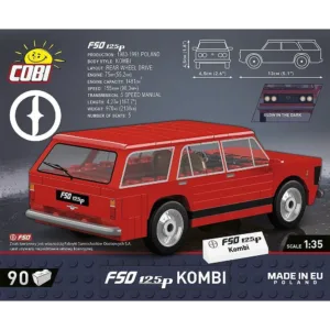 Cobi 24603 FSO 125p Kombi — où acheter au meilleur tarif sur Planet-Brick (vue détail 2)