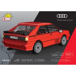 Cobi 24664 Audi quattro 1980 — bons plans et promos sur Planet-Brick (vue détail 3)