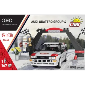 Cobi 24666 Audi quattro Group 4 — où acheter au meilleur tarif sur Planet-Brick (vue détail 2)
