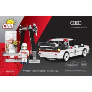 Cobi 24666 Audi quattro Group 4 — bons plans et promos sur Planet-Brick (vue détail 3)
