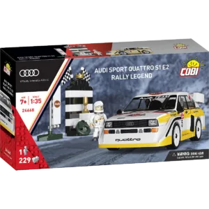 Cobi 24668 Audi Sport quattro S1 E2 Rally Legend (1985) — meilleure offre du moment sur Planet-Brick (vue détail 5)