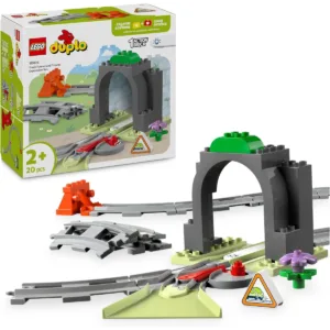 LEGO 10425 Set d'extension : Les rails et le tunnel du train — meilleur prix sur Planet-Brick (visuel principal)
