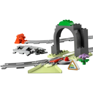 LEGO 10425 Set d'extension : Les rails et le tunnel du train — comparateur de prix sur Planet-Brick (vue détail 1)