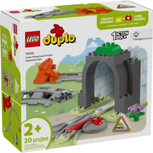 LEGO 10425 Set d'extension : Les rails et le tunnel du train — où acheter au meilleur tarif sur Planet-Brick (vue détail 2)