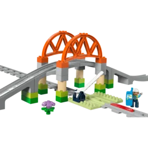 LEGO 10426 Set d'extension : Les rails et le pont du train — comparateur de prix sur Planet-Brick (vue détail 1)