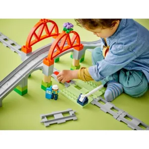 LEGO 10426 Set d'extension : Les rails et le pont du train — prix le plus bas sur Planet-Brick (vue détail 6)