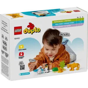 LEGO 10442 Familles d’animaux sauvages : pingouins et lions — comparatif marchands sur Planet-Brick (vue détail 7)