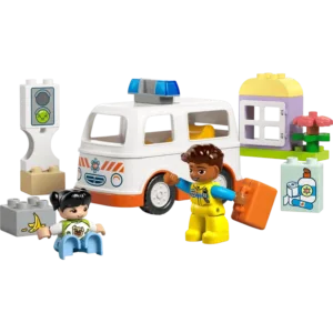LEGO 10447 L’ambulance et le chauffeur — comparateur de prix sur Planet-Brick (vue détail 1)