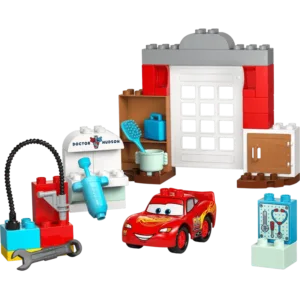 LEGO 10456 La visite de McQueen au garage de Doc — comparateur de prix sur Planet-Brick (vue détail 1)