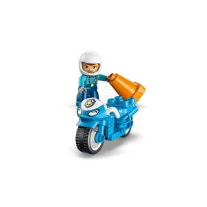 LEGO 10471 La moto de police bleue — bons plans et promos sur Planet-Brick (vue détail 3)