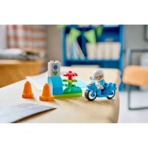 LEGO 10471 La moto de police bleue — comparatif marchands sur Planet-Brick (vue détail 7)