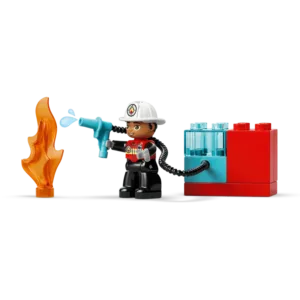 LEGO 10473 Le camion de pompiers — bons plans et promos sur Planet-Brick (vue détail 3)