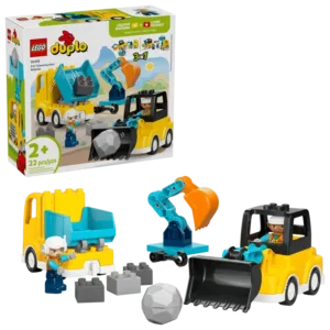 LEGO 10475 Les véhicules de chantier 3-en-1 — meilleur prix sur Planet-Brick (visuel principal)