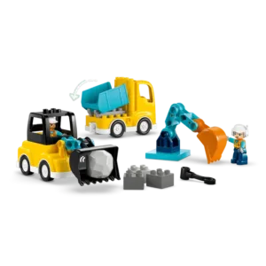 LEGO 10475 Les véhicules de chantier 3-en-1 — prix le plus bas sur Planet-Brick (vue détail 6)