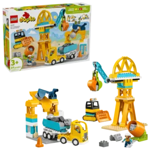 LEGO 10476 Le chantier et les véhicules de construction 3-en-1 — meilleur prix sur Planet-Brick (visuel principal)
