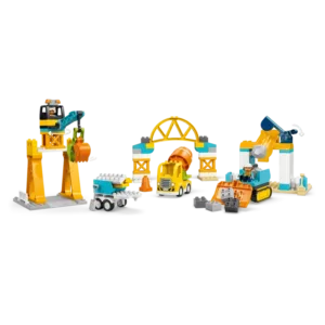 LEGO 10476 Le chantier et les véhicules de construction 3-en-1 — où acheter au meilleur tarif sur Planet-Brick (vue détail 2)