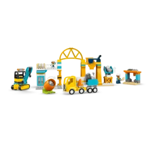 LEGO 10476 Le chantier et les véhicules de construction 3-en-1 — bons plans et promos sur Planet-Brick (vue détail 3)