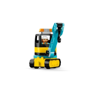 LEGO 10476 Le chantier et les véhicules de construction 3-en-1 — meilleure offre du moment sur Planet-Brick (vue détail 5)
