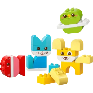 LEGO 10477 Les jolis animaux créatifs 3-en-1 — comparateur de prix sur Planet-Brick (vue détail 1)