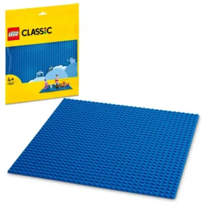 La plaque de construction bleue