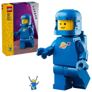 Minifigurine d’astronaute bleu grand format